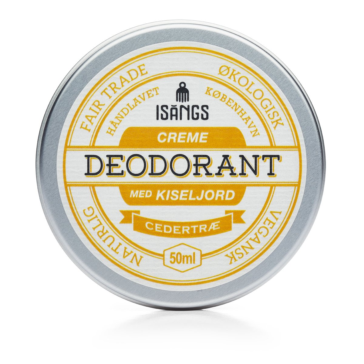 Creme Deodorant med Kiseljord CEDERTRÆ