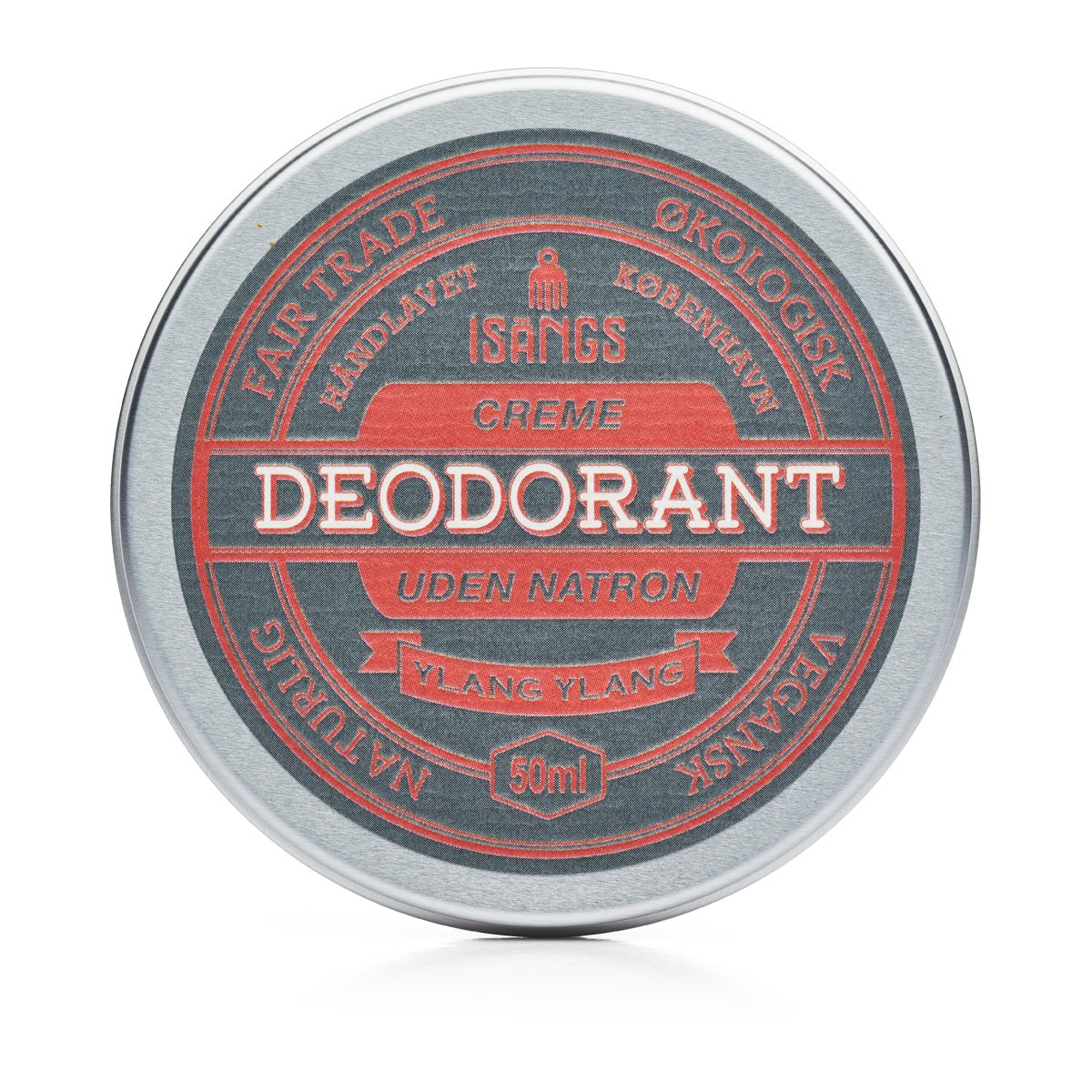 Isangs Creme Deodorant uden Natron Ylang Ylang