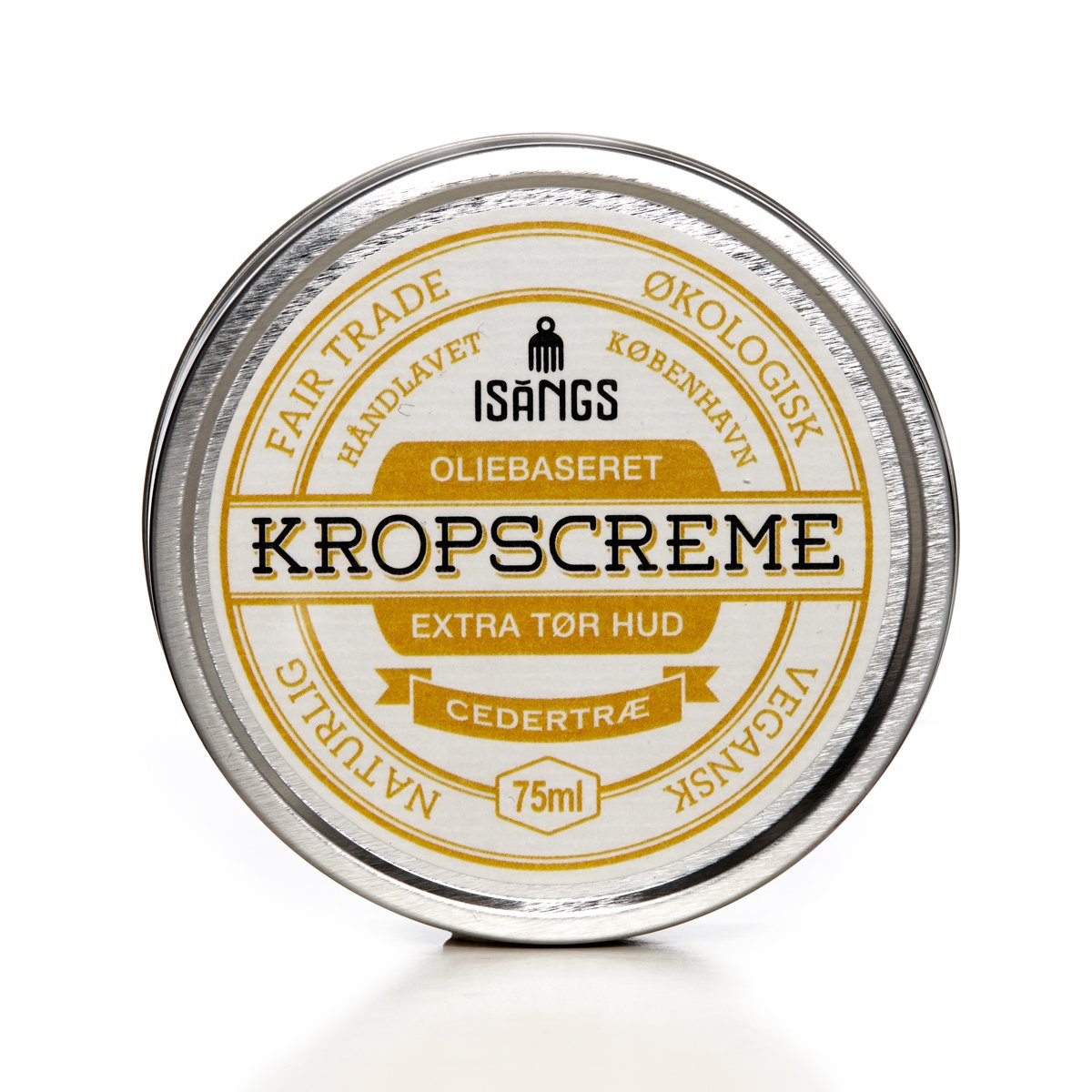 Isangs Kropscreme til Ekstra Tør Hud Cedertræ