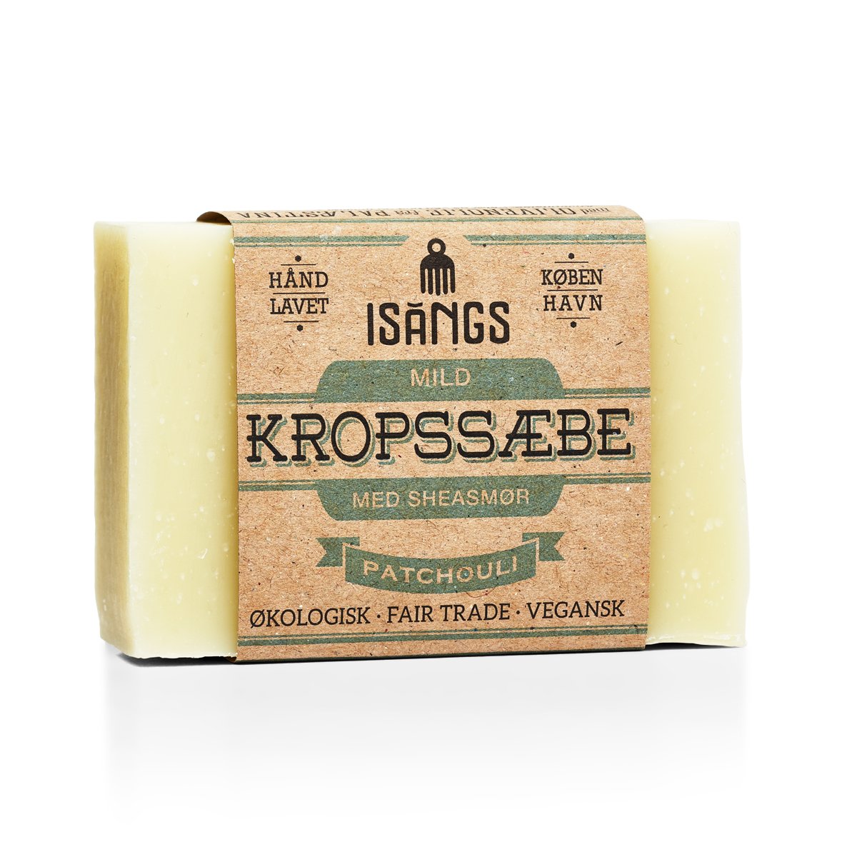Isangs Mild Kropssæbe med Sheasmør Patchouli