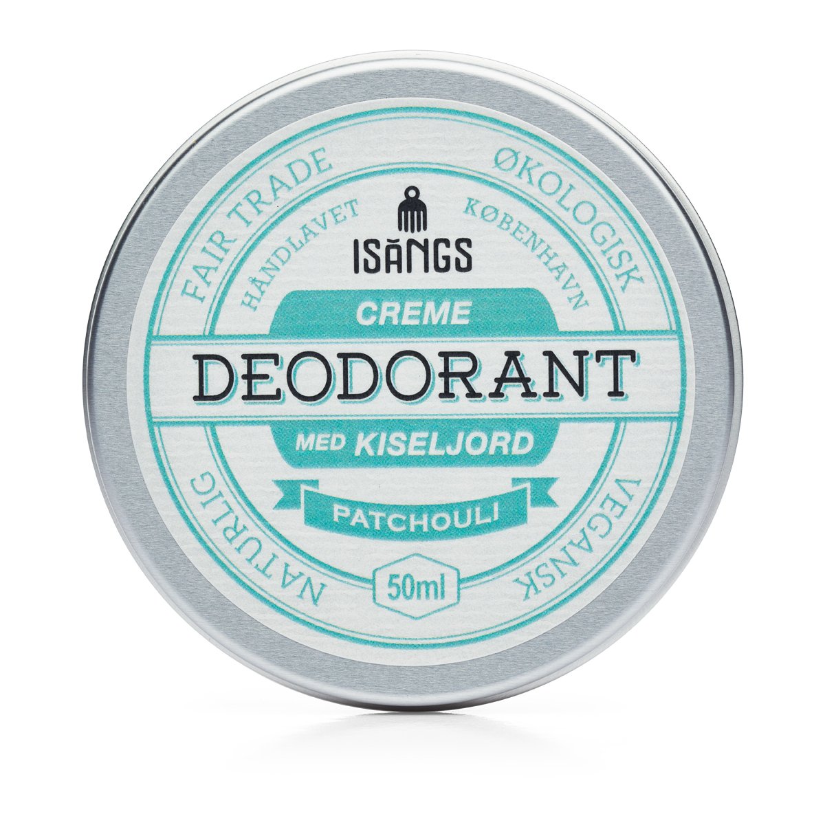 Creme Deodorant med Kiseljord PATCHOULI